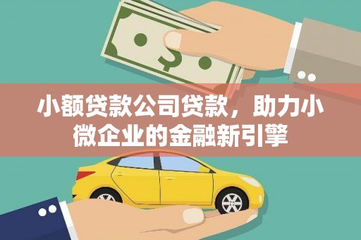 埔心小额贷款公司贷款，助力小微企业的金融新引擎