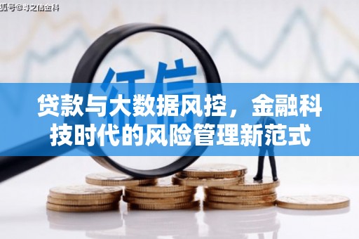 埔心贷款与大数据风控，金融科技时代的风险管理新范式