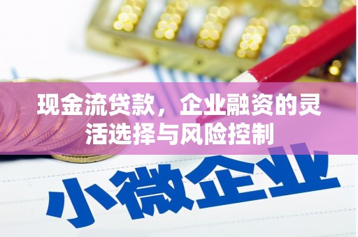 埔心现金流贷款，企业融资的灵活选择与风险控制
