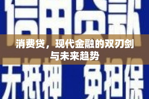 埔心消费贷，现代金融的双刃剑与未来趋势