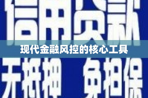 埔心现代金融风控的核心工具