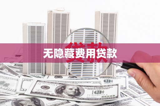 埔心无隐藏费用贷款