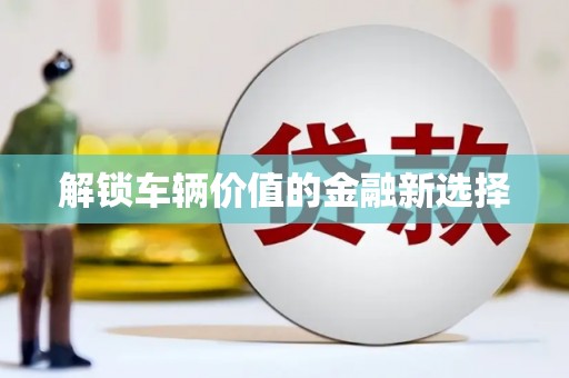 埔心解锁车辆价值的金融新选择