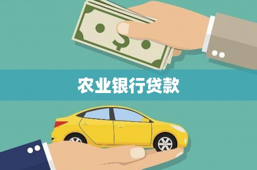 埔心农业银行贷款