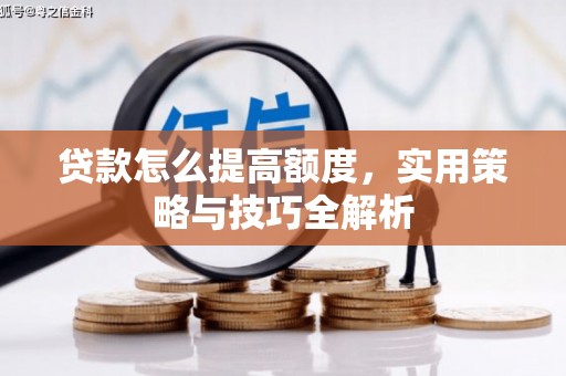 埔心贷款怎么提高额度，实用策略与技巧全解析