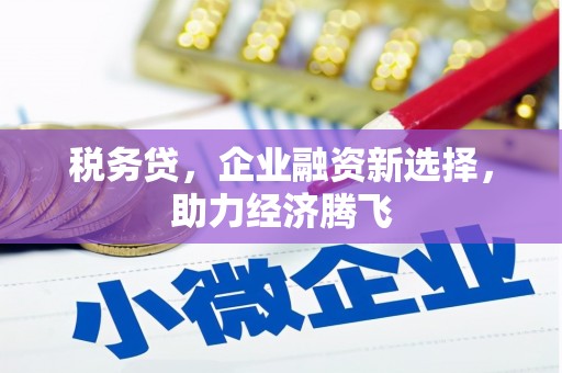 埔心税务贷，企业融资新选择，助力经济腾飞