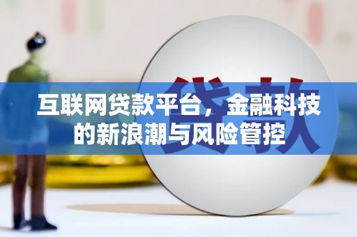 埔心互联网贷款平台，金融科技的新浪潮与风险管控