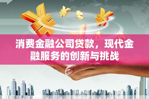 埔心消费金融公司贷款，现代金融服务的创新与挑战
