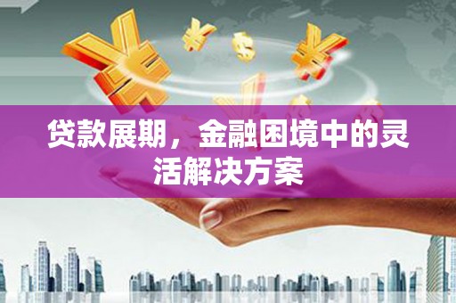 埔心贷款展期，金融困境中的灵活解决方案