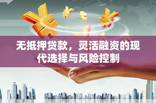 埔心无抵押贷款，灵活融资的现代选择与风险控制