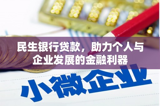 埔心民生银行贷款，助力个人与企业发展的金融利器