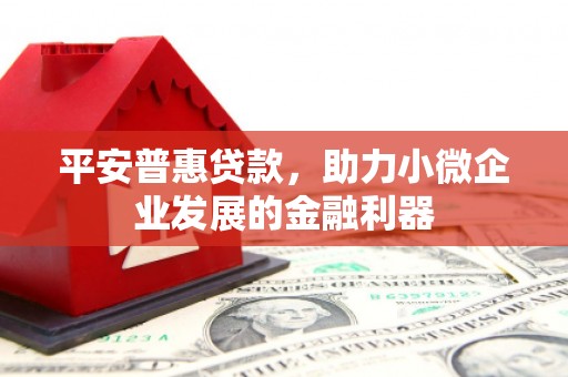 埔心平安普惠贷款，助力小微企业发展的金融利器