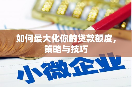 埔心如何最大化你的贷款额度，策略与技巧
