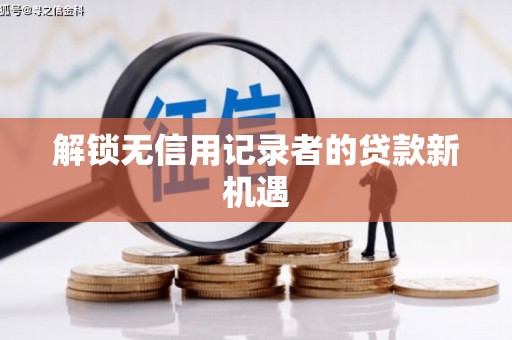 埔心解锁无信用记录者的贷款新机遇