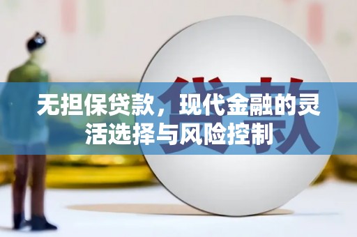 埔心无担保贷款，现代金融的灵活选择与风险控制