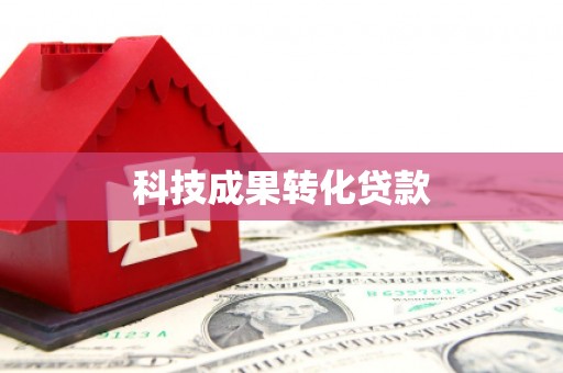 埔心科技成果转化贷款