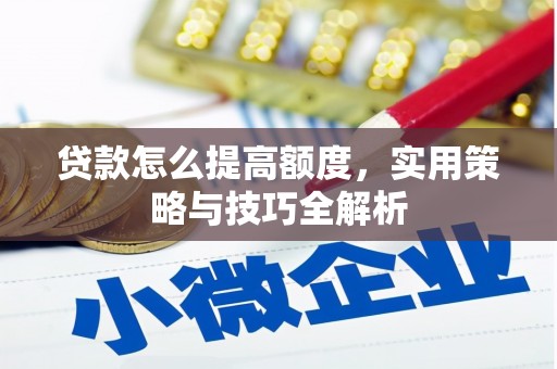 埔心贷款怎么提高额度，实用策略与技巧全解析