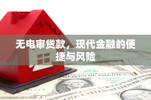 埔心无电审贷款，现代金融的便捷与风险