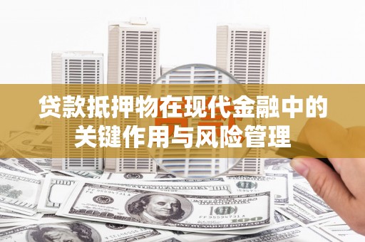埔心贷款抵押物在现代金融中的关键作用与风险管理