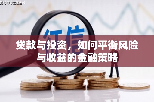 埔心贷款与投资，如何平衡风险与收益的金融策略