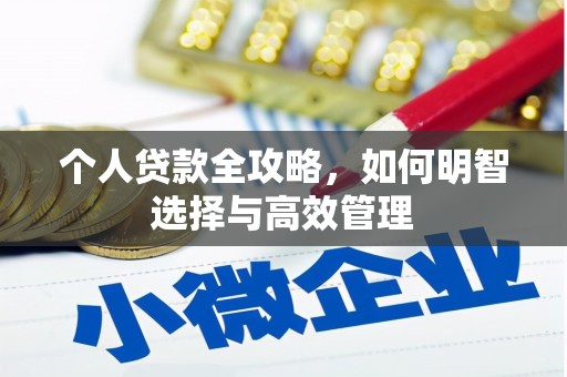 埔心个人贷款全攻略，如何明智选择与高效管理