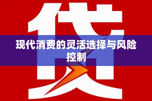 埔心现代消费的灵活选择与风险控制