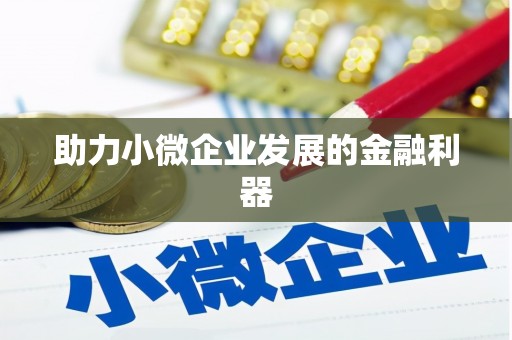 埔心助力小微企业发展的金融利器