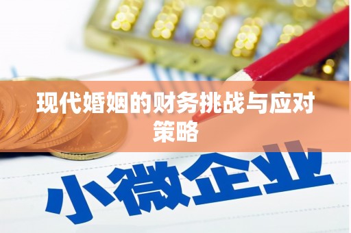 埔心现代婚姻的财务挑战与应对策略