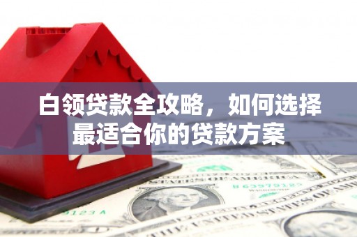 埔心白领贷款全攻略，如何选择最适合你的贷款方案